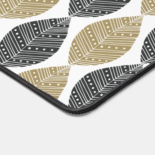 Leafs Muster Schreibtischunterlage (Ecke)