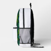 Leafy Backpack 2 Bedruckter Rucksack (Rechts)