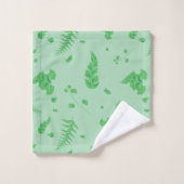 Leafy Badhandtuch Set (Waschlappen)