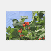 Leafy Bean Fleecedecke (Vorderseite (Horizontal))