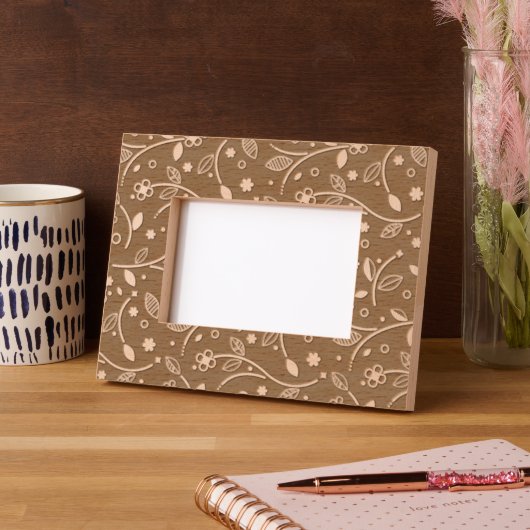 Leafy Blumendesign Gestrickte Rahmen (Links)