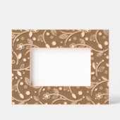 Leafy Blumendesign Gestrickte Rahmen (Vorderseite)