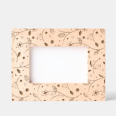 Leafy Blumendesign Gestrickte Rahmen (Vorderseite)