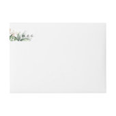 Leafy Botanical Eukalyptus Elegant Grüne Moss (Vorderseite)