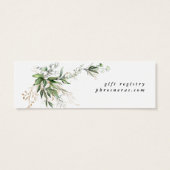 Leafy Branch Eucalyptus Elegant Greenery Sage (Rückseite)