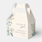Leafy Brautparty Geschenkschachtel (Vorderseite)