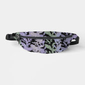 Leafy Creeping Vine Drawing Pattern With Pastels Bauchtasche (Vorderseite)