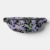 Leafy Creeping Vine Drawing Pattern With Pastels Bauchtasche (Ablage )