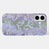 Leafy Creeping Vine Drawing Pattern With Pastels Case-Mate iPhone Hülle (Rückseite (Horizontal))