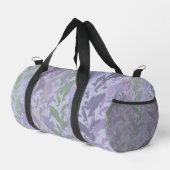 Leafy Creeping Vine Drawing Pattern With Pastels Duffle Bag (Rechte Ecke)