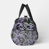 Leafy Creeping Vine Drawing Pattern With Pastels Duffle Bag (Rechts)