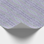 Leafy Creeping Vine Drawing Pattern With Pastels Geschenkpapier (Ecke)