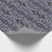 Leafy Creeping Vine Drawing Pattern With Pastels Geschenkpapier (Ecke)