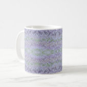 Leafy Creeping Vine Drawing Pattern With Pastels Kaffeetasse (Vorderseite Links)