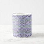 Leafy Creeping Vine Drawing Pattern With Pastels Kaffeetasse (Mittel)