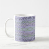 Leafy Creeping Vine Drawing Pattern With Pastels Kaffeetasse (Links)