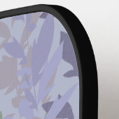 Leafy Creeping Vine Drawing Pattern With Pastels Pickleball Schläger (Linke Seite)