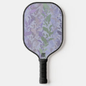 Leafy Creeping Vine Drawing Pattern With Pastels Pickleball Schläger (Vorderseite)
