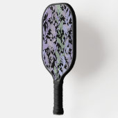 Leafy Creeping Vine Drawing Pattern With Pastels Pickleball Schläger (Links)
