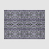 Leafy Creeping Vine Drawing Pattern With Pastels Seidenpapier (Vorderseite)