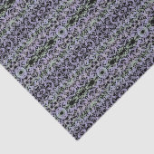 Leafy Creeping Vine Drawing Pattern With Pastels Seidenpapier (Ausschnitt)