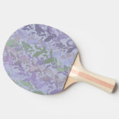 Leafy Creeping Vine Drawing Pattern With Pastels Tischtennis Schläger (Seitenansicht)