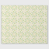 Leafy Elegance über das Umblättern von ZazzleWrapM Geschenkpapier (Flach)