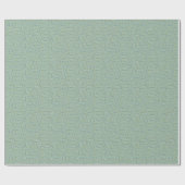 Leafy Elegance über das Umblättern von ZazzleWrapM Geschenkpapier (Flach)