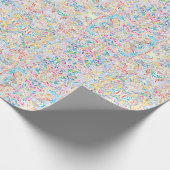 Leafy Elegance über das Umblättern von ZazzleWrapM Geschenkpapier (Ecke)