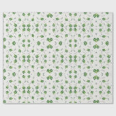 Leafy Elegance über das Umblättern von ZazzleWrapM Geschenkpapier (Flach)