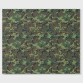 Leafy Elegance über das Umblättern von ZazzleWrapM Geschenkpapier (Flach)