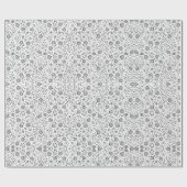Leafy Elegance über das Umblättern von ZazzleWrapM Geschenkpapier (Flach)