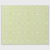 Leafy Elegance über das Umblättern von ZazzleWrapM Geschenkpapier (Flach)
