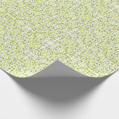 Leafy Elegance über das Umblättern von ZazzleWrapM Geschenkpapier (Ecke)