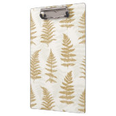 Leafy Focus Warm Neutral Klemmbrett (Links)