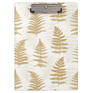 Leafy Focus Warm Neutral Klemmbrett