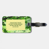 Leafy Gepäckanhänger (Rückseite horizontal)