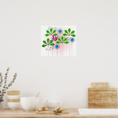 Leafy Green_Butterfly Poster (Küche)