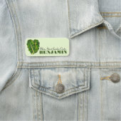 Leafy Green Curly Kale Gesunde Gemüse Veggie Namensschild (Beispiel)