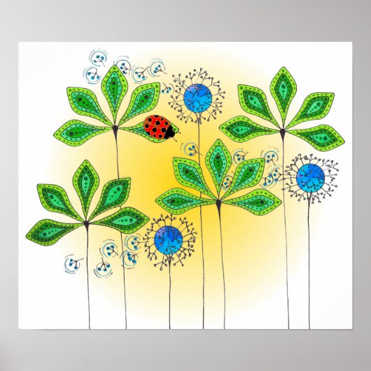 Leafy Green_Ladybug Poster (Vorne)