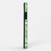 Leafy Green Pattern Moderne Elegante Mit Monogramm Case-Mate iPhone Hülle (Hinten/Rechts)