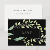 Leafy Green | RSVP Karte (Vorne/Hinten)