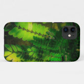 Leafy Grüntöne Case-Mate iPhone Hülle (Rückseite (Horizontal))
