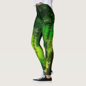 Leafy Grüntöne Leggings (Links)