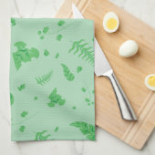 Leafy Handtuch (Viertel Falte)