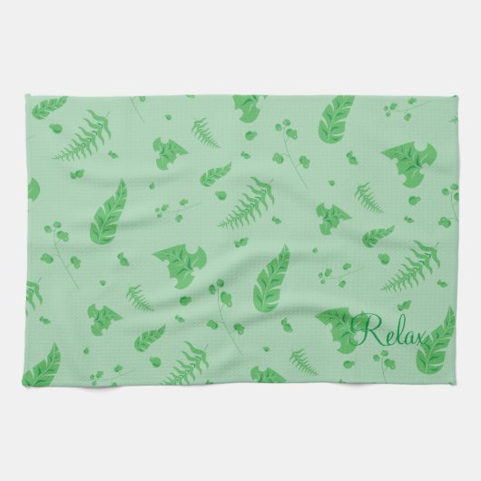 Leafy Handtuch (Horizontal)