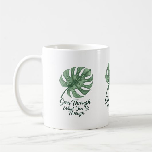 Leafy Inspiration Kaffeetasse (Links)