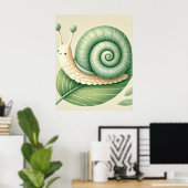 Leafy Journey Poster (Heimbüro)