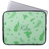 Leafy Laptopschutzhülle (Vorderseite)