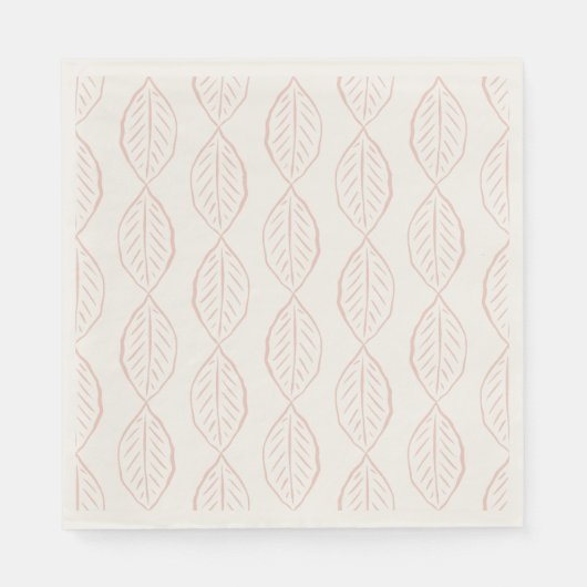 Leafy Lattice Serviette (Vorderseite)
